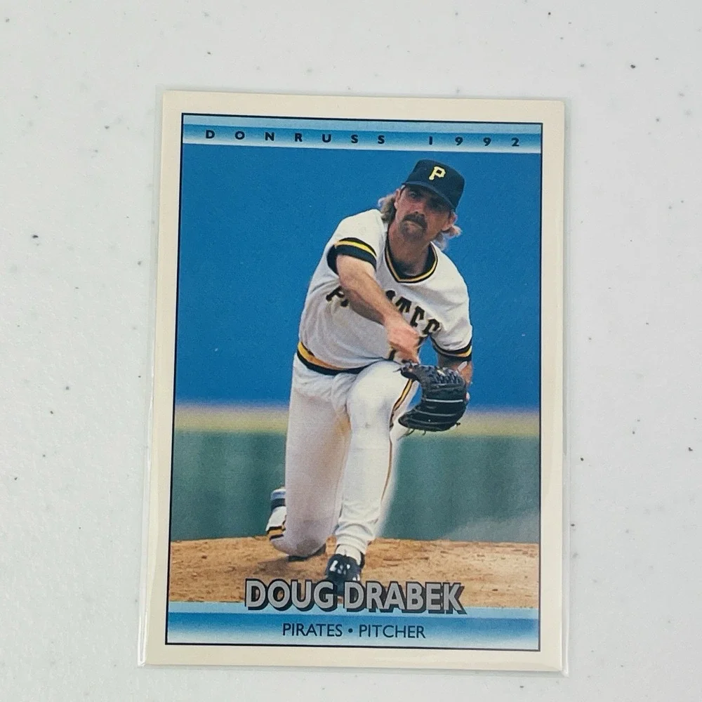 Donruss 1992 Doug Drabek 209 Pittsburgh Pirates MLB Base Set Baseball Card